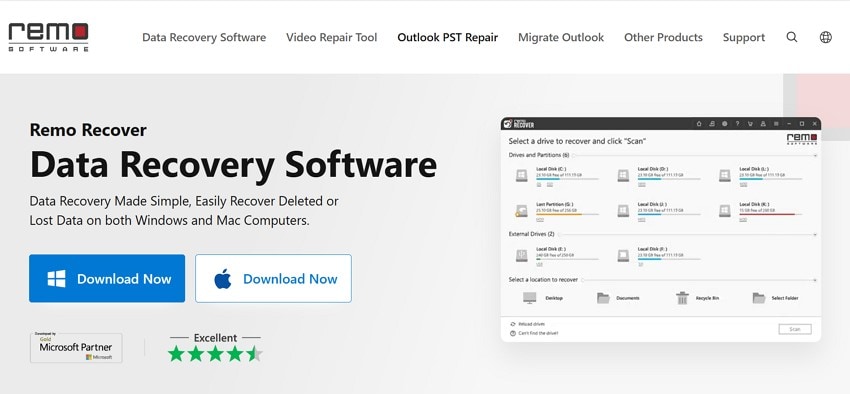 remo recover ssd drive recovery tool