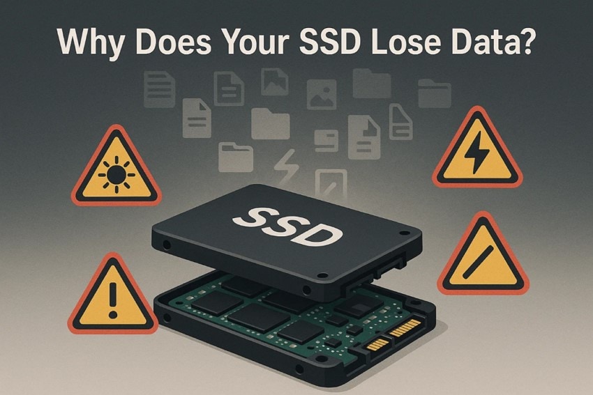 reasons ssd card loses data