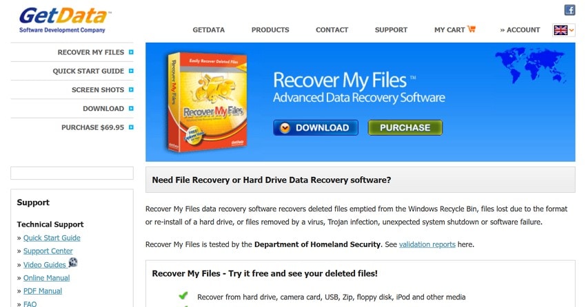 utilize recover my files recovery software