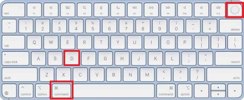 try the key combination