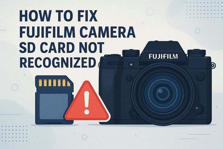 fix fujifilm camera card error