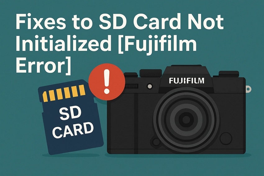 fixes to fujifilm sd card not initialized