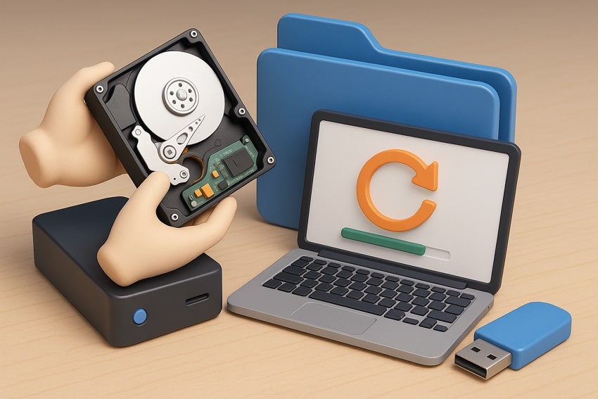 contact experts for data recovery