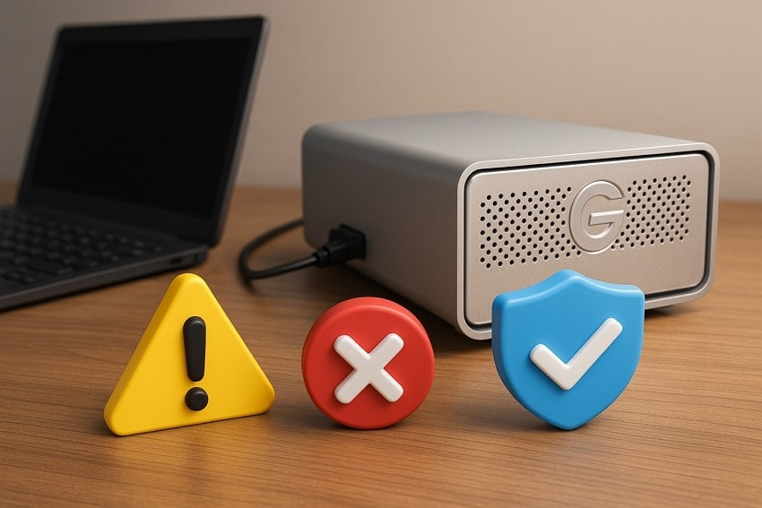 precautions during data recovery hard drive