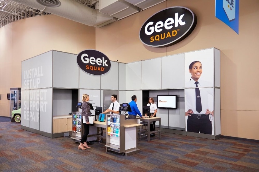 geek squad can be located at your nearest best buy outlet