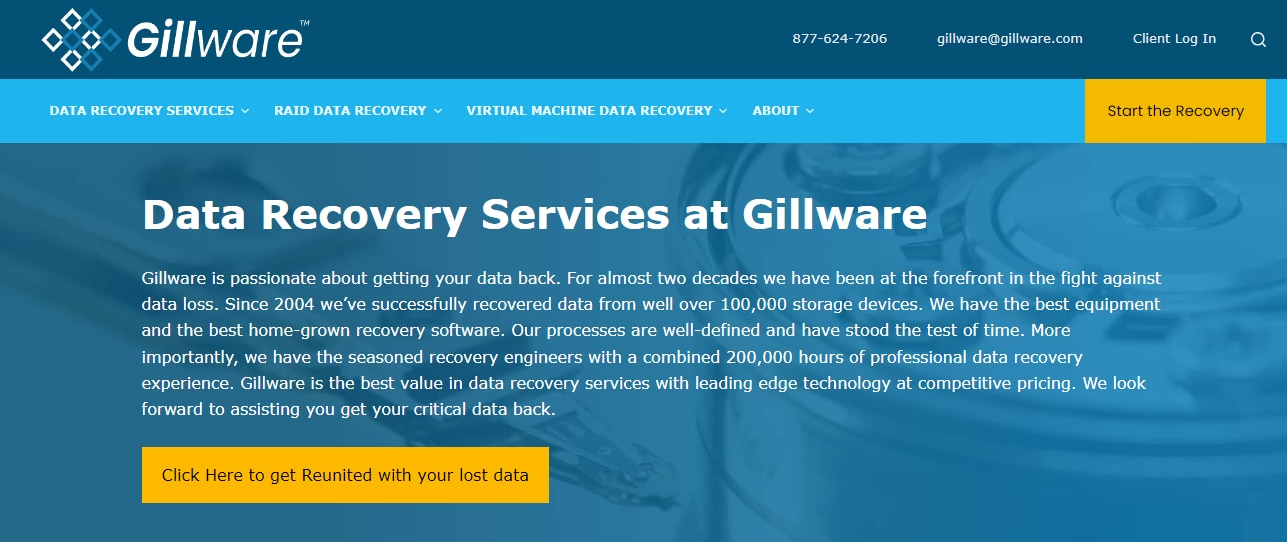 gillware in-lab services