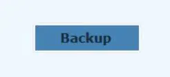 godaddy email backup button