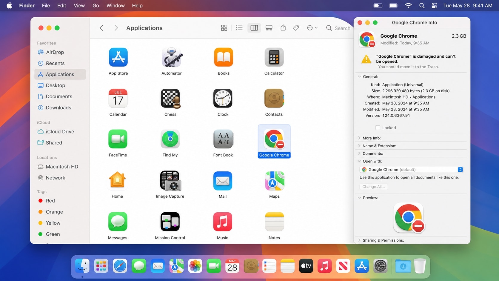chrome on mac