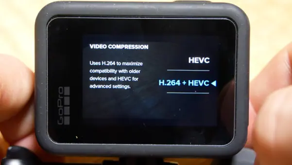 hevc codec isn't supported