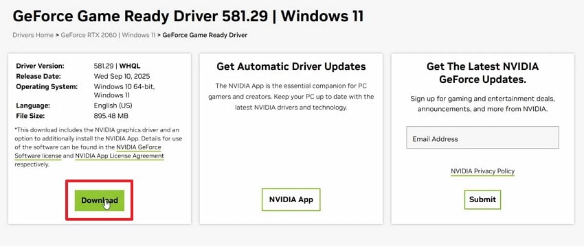 download official gpu driver