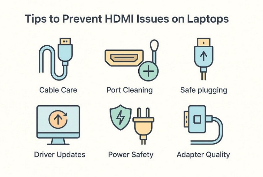 prevent laptop hdmi issues