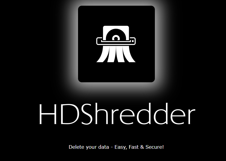 hdshredder for disk wiping