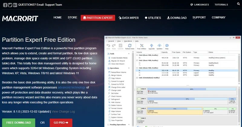 macrorit disk partition expert gratis startpagina