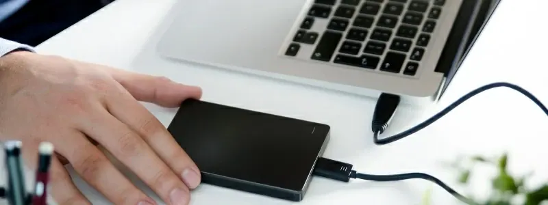 reconnect hard drive to device