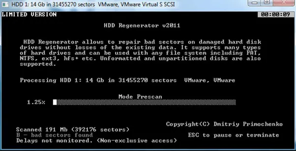 hdd regenerator