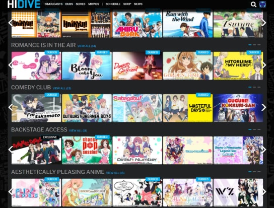 hidive anime planet alternative