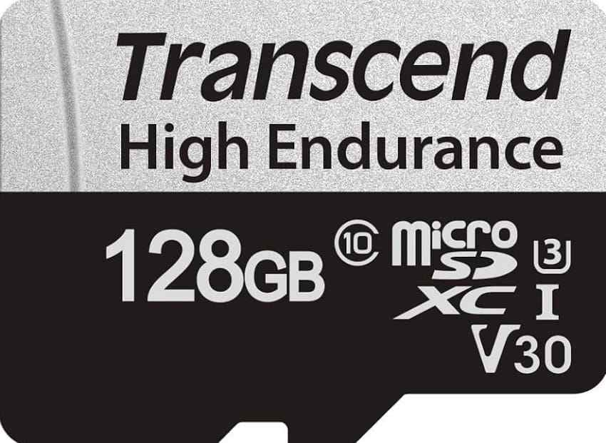 transcend microsd card for dash cam