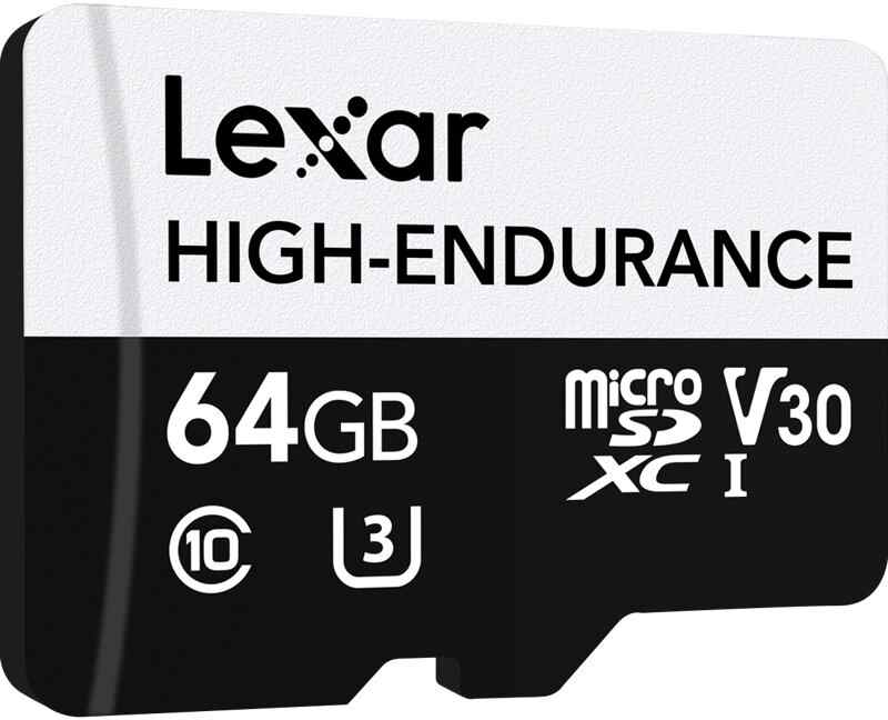 lexar microsd card for dash cam