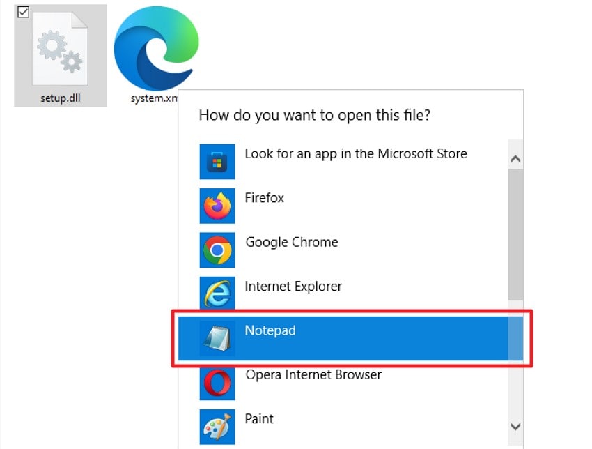 delete or reset config files