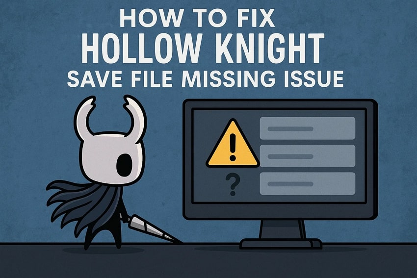 fixing hollow knight save file missing