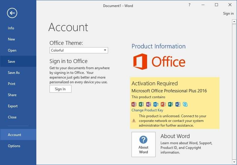 How do I activate Microsoft Word for free?