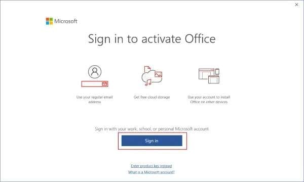 Como ativar o Microsoft Office sem uma conta Microsoft