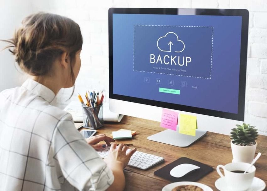 backups de arquivos para evitar a perda de dados