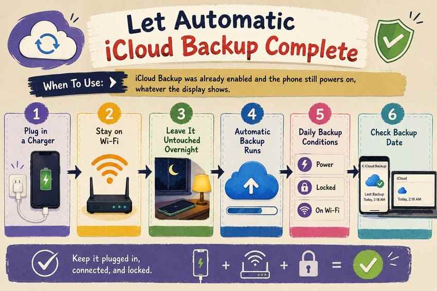 complete iphone backup with icloud