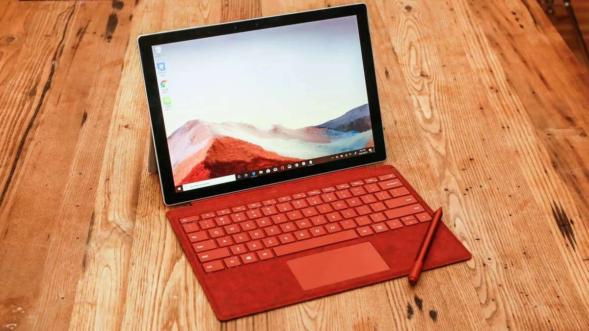 De Surface Pro 7 opstarten vanaf een USB 