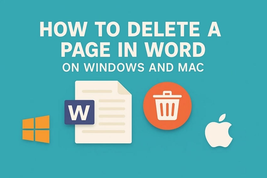 guide to delete blank page in word