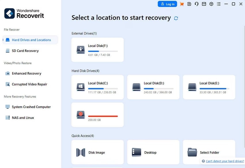 find folder of deleted file