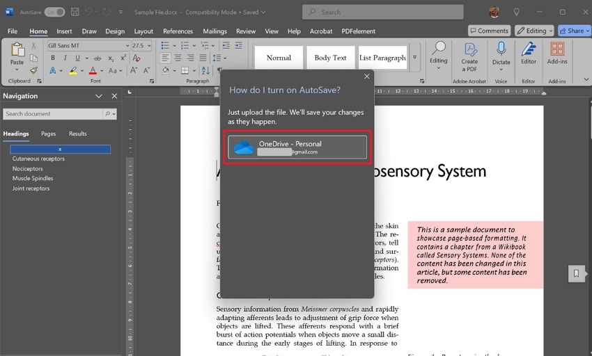 wait for onedrive account activation