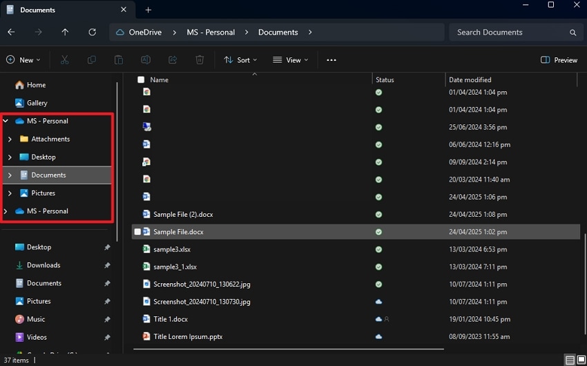 confirm file backup location