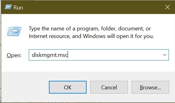 running disk management to delete efi partition