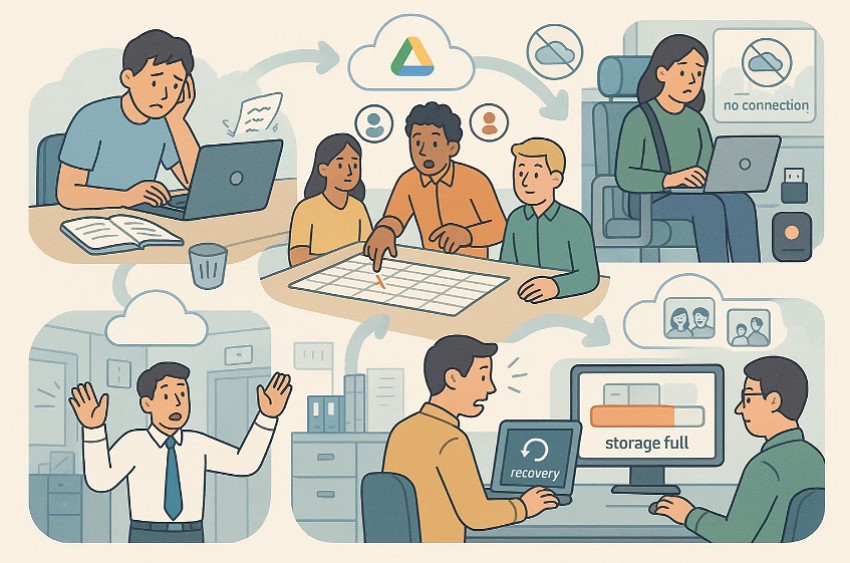 think before empty google drive trash