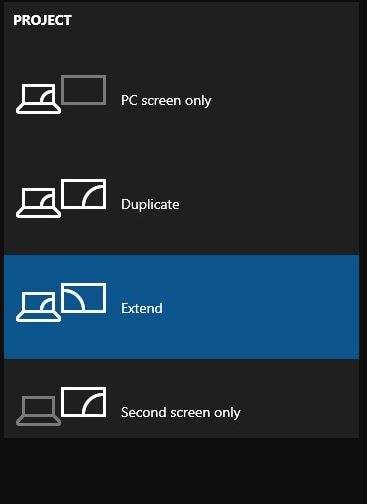 HP laptop display settings 