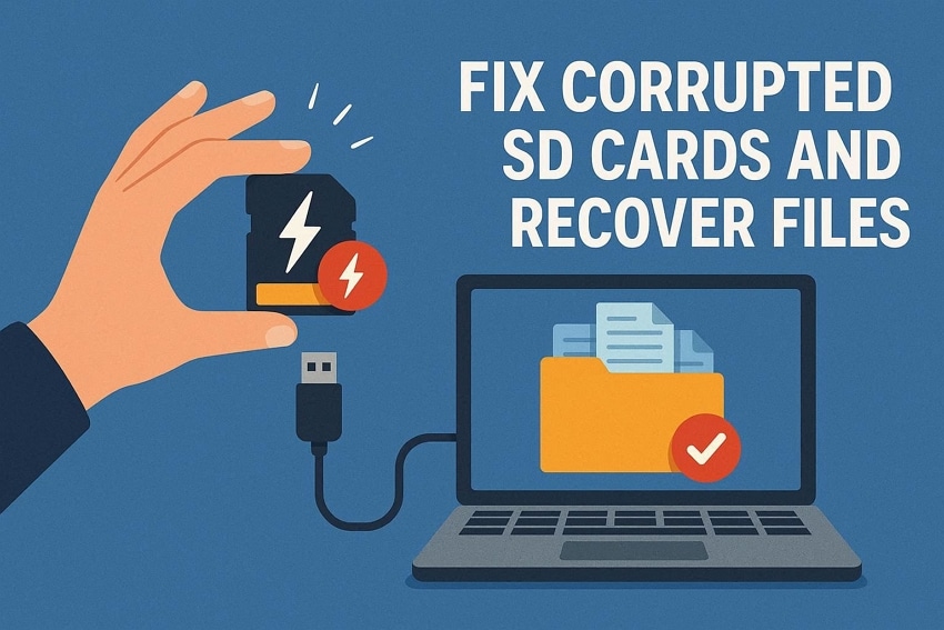 detailed guide to restore corrupted sd card
