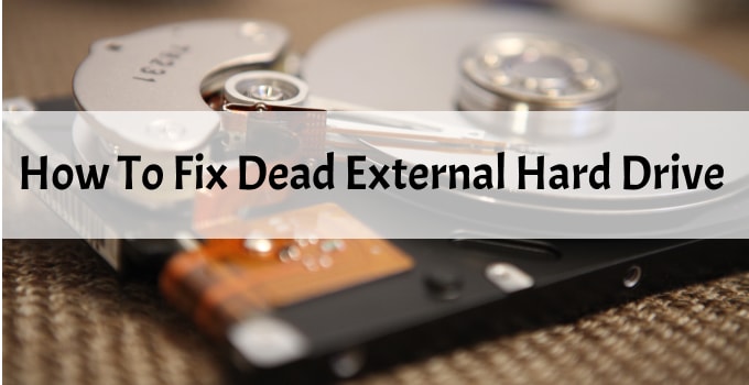 dead externl hard drive recovery