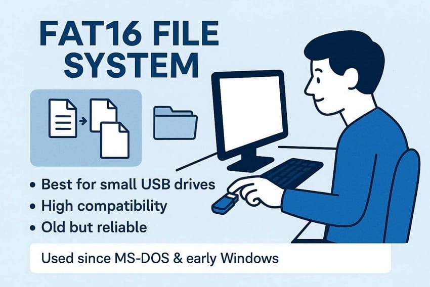 define fat16 file system