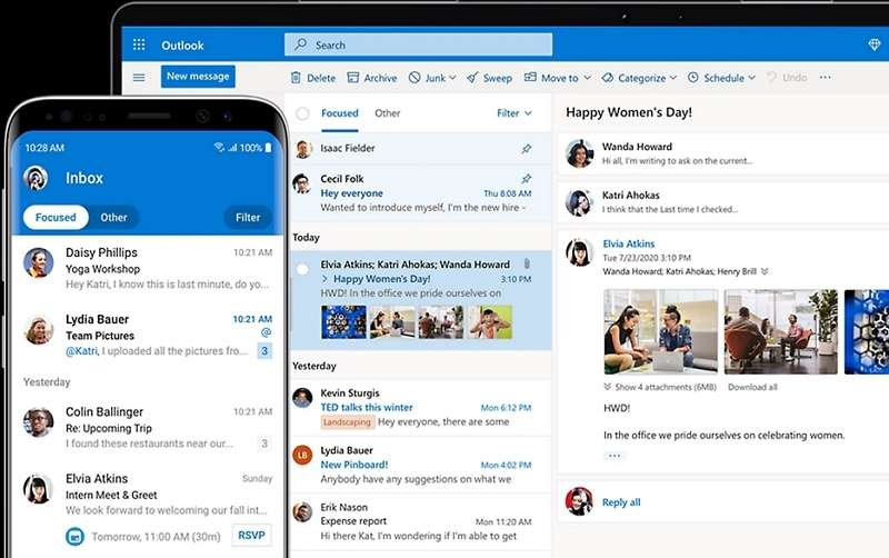 comment importer des emails dans outlook