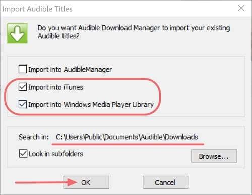 itunes and windows media player imports