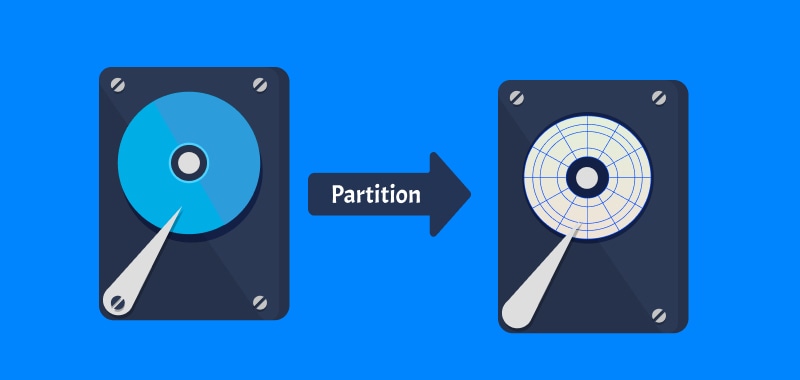 how to partition an external hard drive