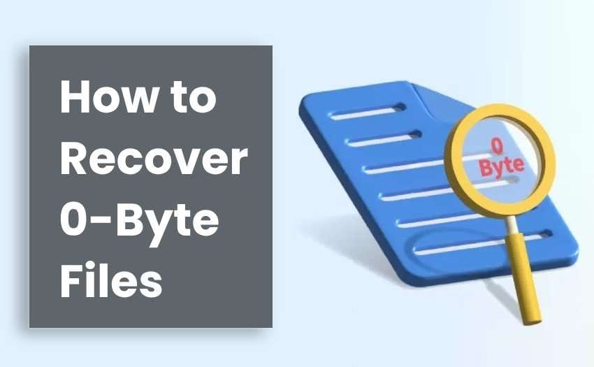 0 byte file recovery