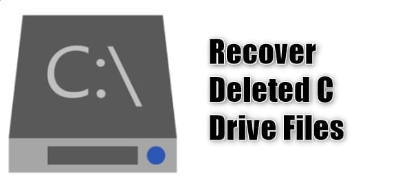 C Drive Recovery - How To Recover Deleted Files From C Drive