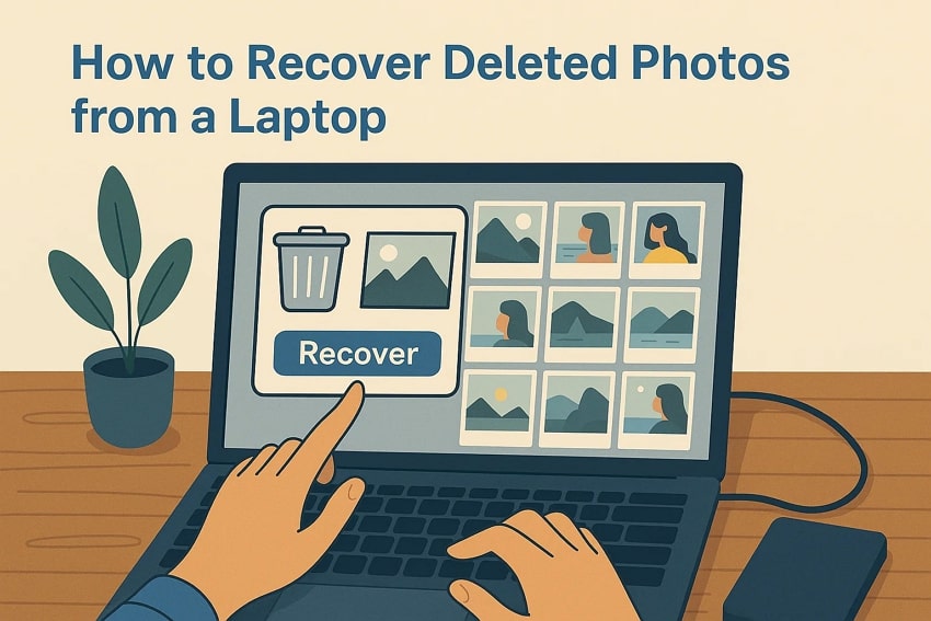 recover photos from a laptop