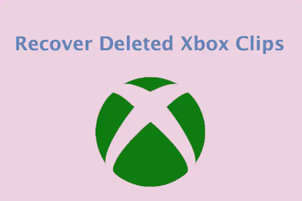 how to recover deleted xbox clips