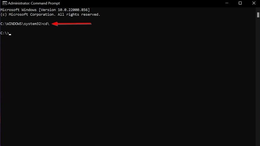 add cd command prompt