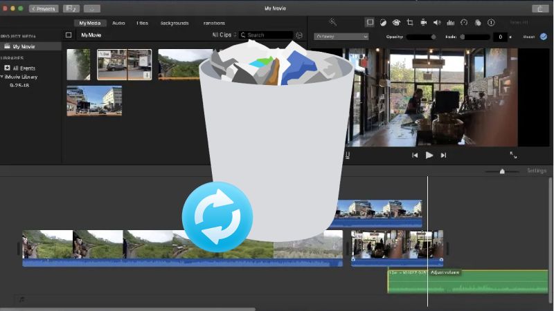 Como recuperar projetos excluídos do iMovie no Mac e iPhone