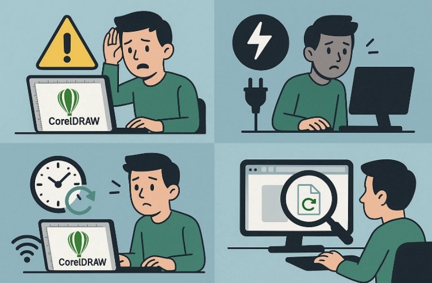 causes of unsave cdr files missing