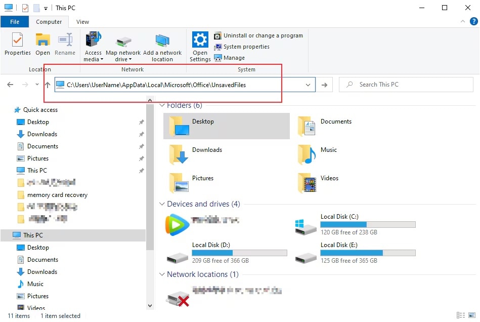 excel temp files 